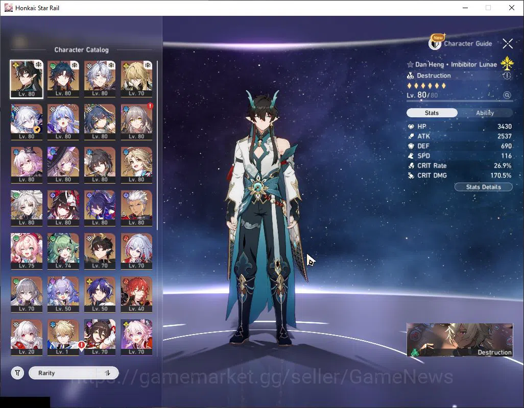 Honkai Star Rail Accounts Asia|TL 70|17 Limited|Feixiao+Sign,Phainon,Yao Gua image 9