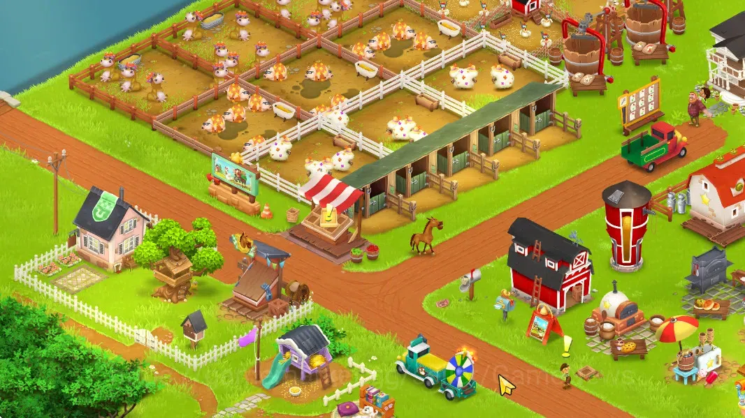 Hay Day Accounts Lvl 62 | Silo Storage 2350 + Barn Storage 2500 + 2 image 4