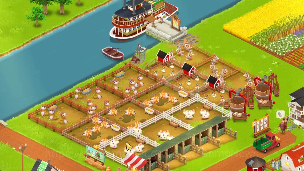 Hay Day Accounts Lvl 62 | Silo Storage 2350 + Barn Storage 2500 + 2 image 5