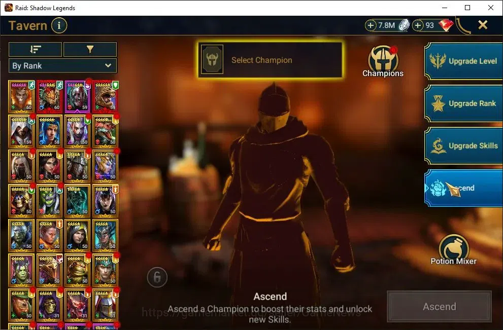 Raid: Shadow Legends Accounts Mid-Game Lv42 1,2M Power|2 Mythic(Lazarius,Androc)|26 20