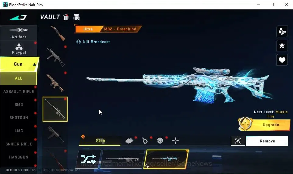 Blood Strike Accounts ASIA|9 ULTRA[KATYA,VOLT,M82,SCAR,M700,Etc]|Collab  image 10