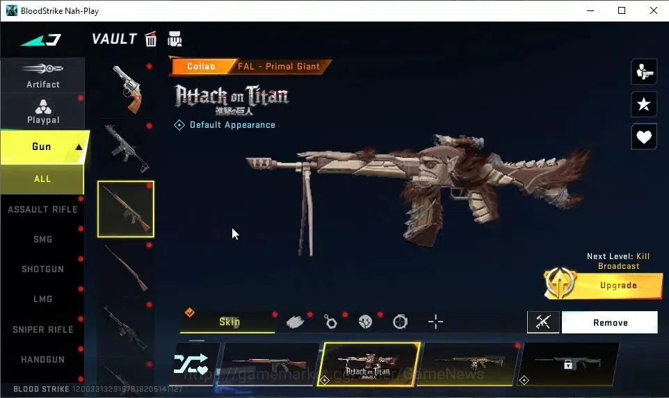 Blood Strike Accounts ASIA|9 ULTRA[KATYA,VOLT,M82,SCAR,M700,Etc]|Collab  image 11