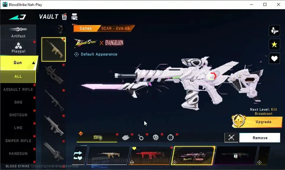 Blood Strike Accounts ASIA|9 ULTRA[KATYA,VOLT,M82,SCAR,M700,Etc]|Collab  image 13