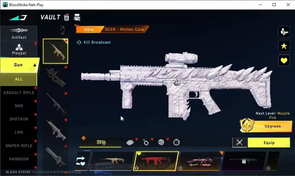 Blood Strike Accounts ASIA|9 ULTRA[KATYA,VOLT,M82,SCAR,M700,Etc]|Collab  image 14