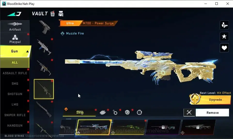 Blood Strike Accounts ASIA|9 ULTRA[KATYA,VOLT,M82,SCAR,M700,Etc]|Collab  image 16