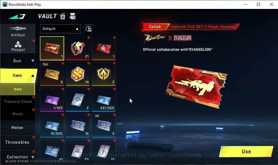 Blood Strike Accounts ASIA|9 ULTRA[KATYA,VOLT,M82,SCAR,M700,Etc]|Collab  image 18