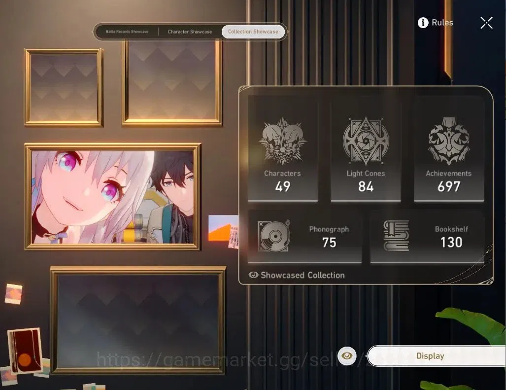 Honkai Star Rail Accounts Others ASIA|TL70|22 Premium L80: Yao Guang, Acheron, Evanescia, Feixiao, Castorice, Sparkle, The 4