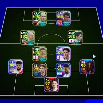 eFootball Accounts Legends & Iconic Players Android|5 Epic Jan Koller,Steven Gerrard,Andres Iniesta,Ono Shinji|5 Show Time