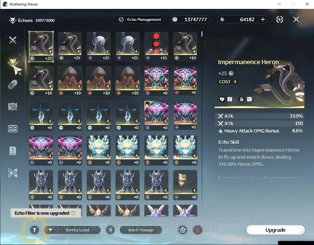 Wuthering Waves Accounts EU|UL 47|Ready Gacha|64k Astrite+125 Lustrous+12 R image 5