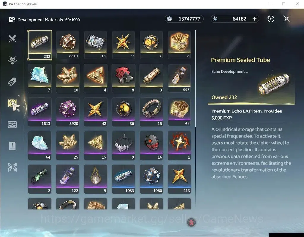Wuthering Waves Accounts EU|UL 47|Ready Gacha|64k Astrite+125 Lustrous+12 R image 6