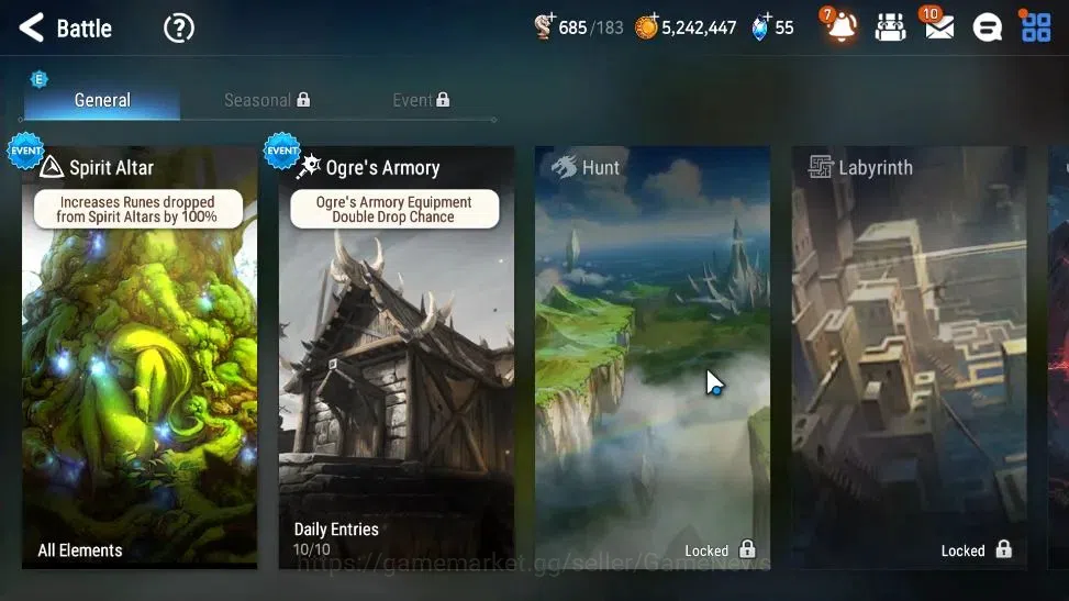 Epic Seven Accounts GLOBAL UnVerif|New Era|3 ML(Briar Witch Iseria,Str image 11