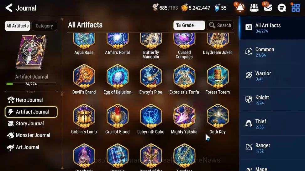Epic Seven Accounts GLOBAL UnVerif|New Era|3 ML(Briar Witch Iseria,Str image 9
