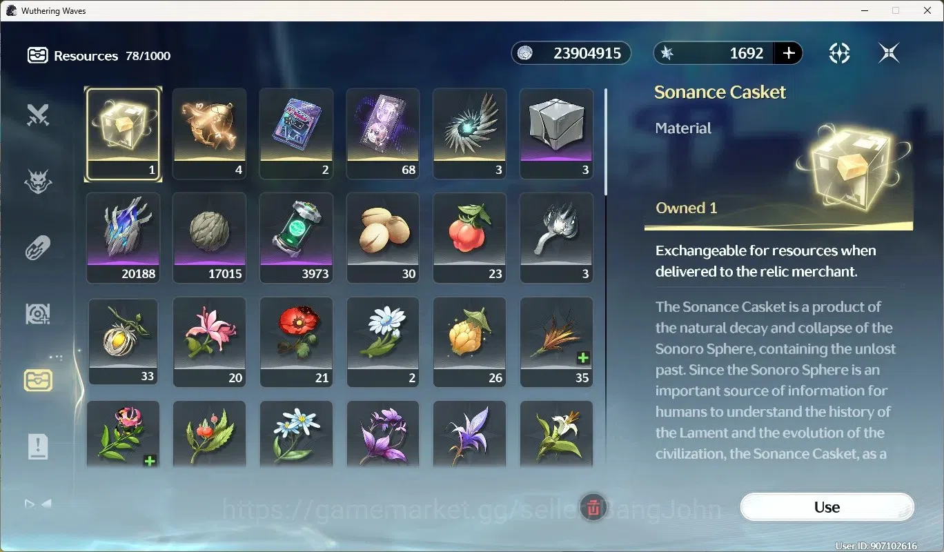 Wuthering Waves Accounts Others SEA|UL 52|Rank 6|4 Char Limited 16