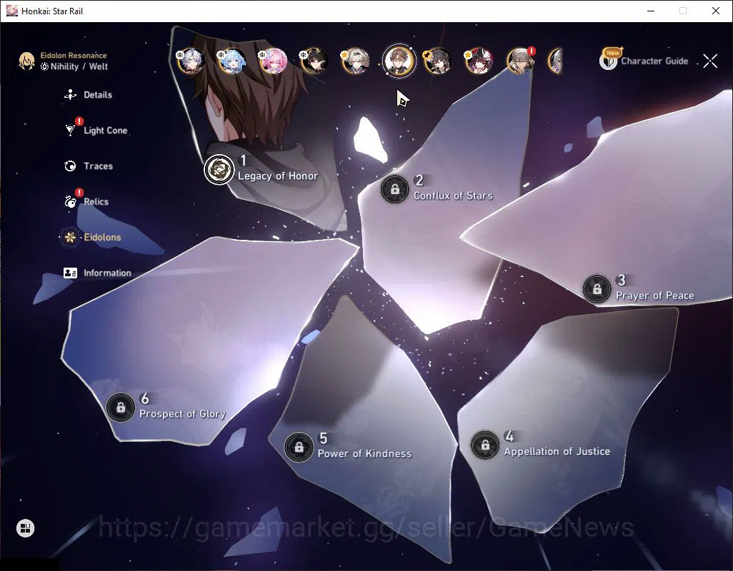 Honkai Star Rail Accounts Asia|TL 63|2,8k SJ|8 Limited|[Phainon,Cyrene]+Sign image 10