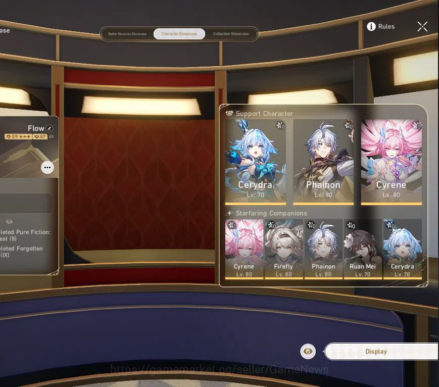 Honkai Star Rail Accounts Asia|TL 63|2,8k SJ|8 Limited|[Phainon,Cyrene]+Sign image 13