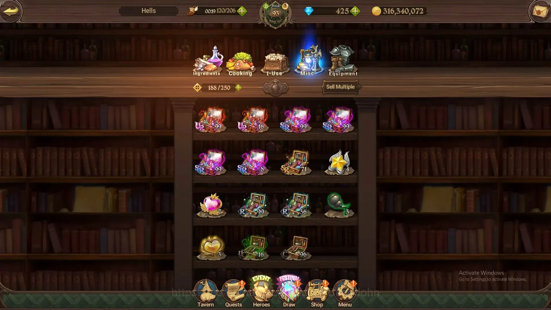 The Seven Deadly Sins: Grand Cross Accounts ASIA |3.15M CC|73 LS|LR Mesis 5/6|UR Menor 3/6,DKM image 16