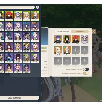 Genshin Impact Accounts Reroll ASIA|AR 35|1Limit Flins + 3Limit Std Diluc,Mizuki,TighnariC2 + ChrSTD Sucrose,Beidou,Diona