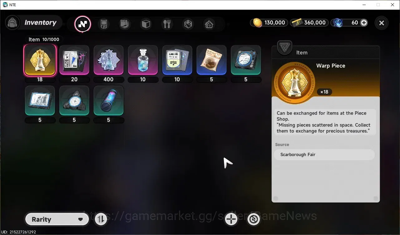 Neverness to Everness Accounts GLOBAL NA|HL 3|4 SSR|Hotori,Jiuyuan,Daffodill,Sakiri|Autumn Haze Livery + Orchid Glider|Male 10