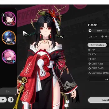 Neverness to Everness Accounts GLOBAL NA|HL 3|4 SSR|Hotori,Jiuyuan,Daffodill,Saki image 1