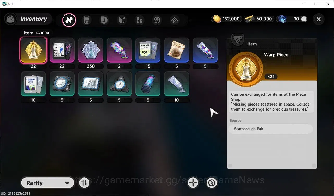 Neverness to Everness Accounts Global EU|HL 3| 3 SSR Baicang, Daffodill, Fadia |6 SR|1 S Arc|Underboss Glider|Male MC|Log 8