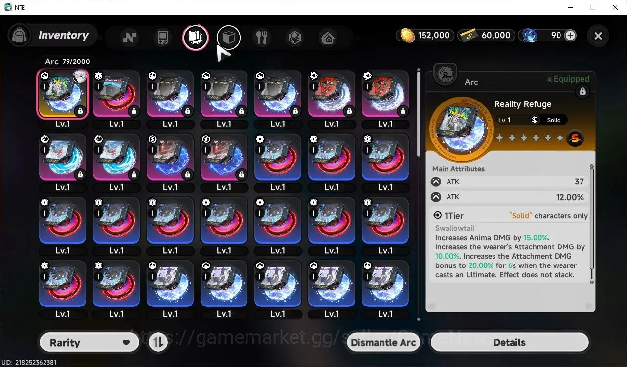 Neverness to Everness Accounts Global EU|HL 3| 3 SSR Baicang, Daffodill, Fadia |6 SR|1 S Arc|Underboss Glider|Male MC|Log 9
