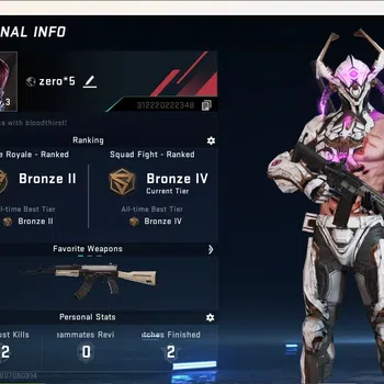 Blood Strike Accounts Others ASIA | Ultra Striker Zero - Nullifier | Check SS BS1973B