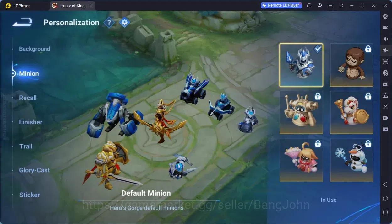 Honor of Kings Accounts Global | 69H 20S | 1 LEGEND skin, 3 EPIC skins, 1  image 5
