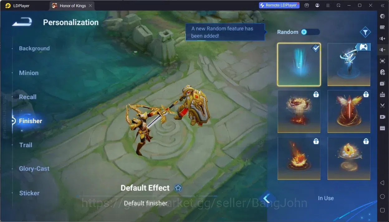 Honor of Kings Accounts Global | 69H 20S | 1 LEGEND skin, 3 EPIC skins, 1  image 7