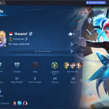 Honor of Kings Rare Skin Global | 69H 20S | 1 LEGEND skin, 3 EPIC skins, 1  image 1