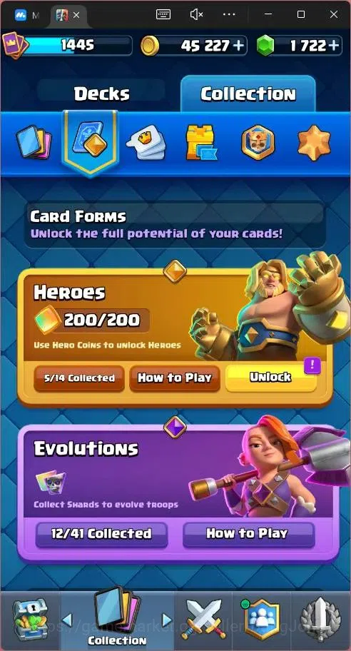 Clash Royale Accounts Global |CL 1445|KTL 14|Trophy 9324|121 Cards|1 Lv1 image 14