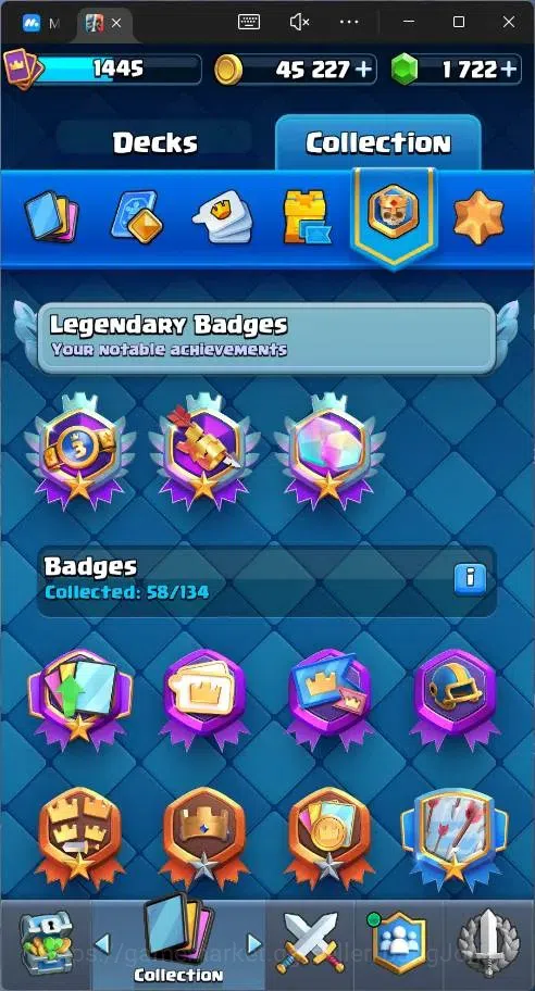 Clash Royale Accounts Global |CL 1445|KTL 14|Trophy 9324|121 Cards|1 Lv1 image 19