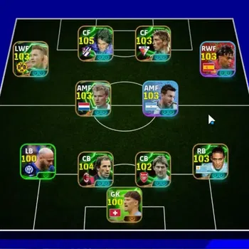 eFootball Accounts Legends & Iconic Players Android|Big Time Makelele|Epic Gabriel Batitusta,Franco Baresi,Marco Reus,F