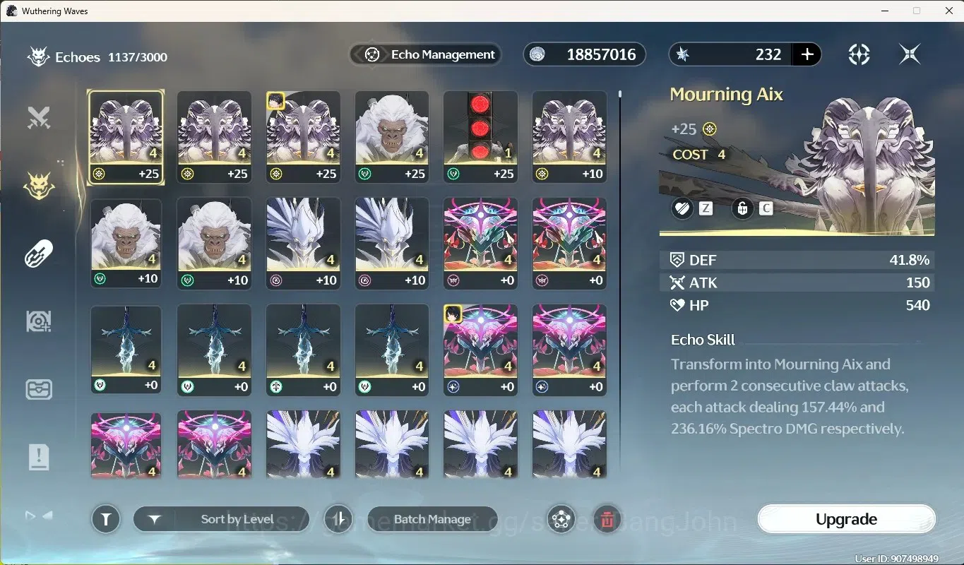 Wuthering Waves Accounts Starter SEA|UL 48|Rank 5|2 Char Limited [Galbrena RC2,Luuk Herssen RC1]+Sign,Rebecca|Mc 13