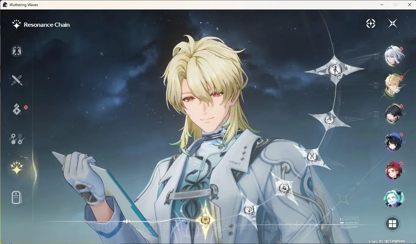 Wuthering Waves Accounts Starter SEA|UL 48|Rank 5|2 Char Limited [Galbrena RC2,Luuk Herssen RC1]+Sign,Rebecca|Mc 7