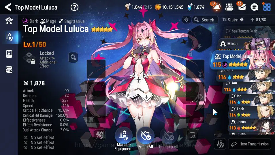 Epic Seven Accounts GLOBAL Unverif|New Era|3 ML(SP Politis,SE Celine,T image 3