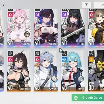 Chaos Zero Nightmare Accounts GLOBAL|Lv41| 7 SSR