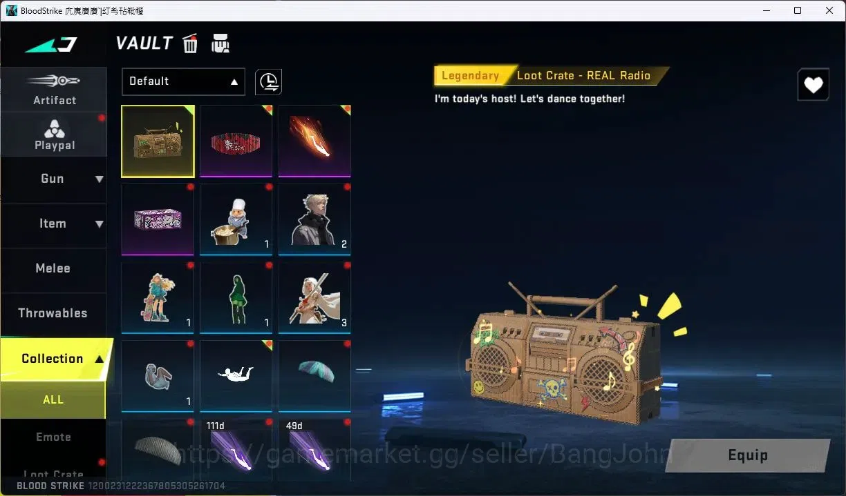 Blood Strike Accounts ASIA | Eternal Desert Eagle | 2 7DS | 2 Ultra Char image 13