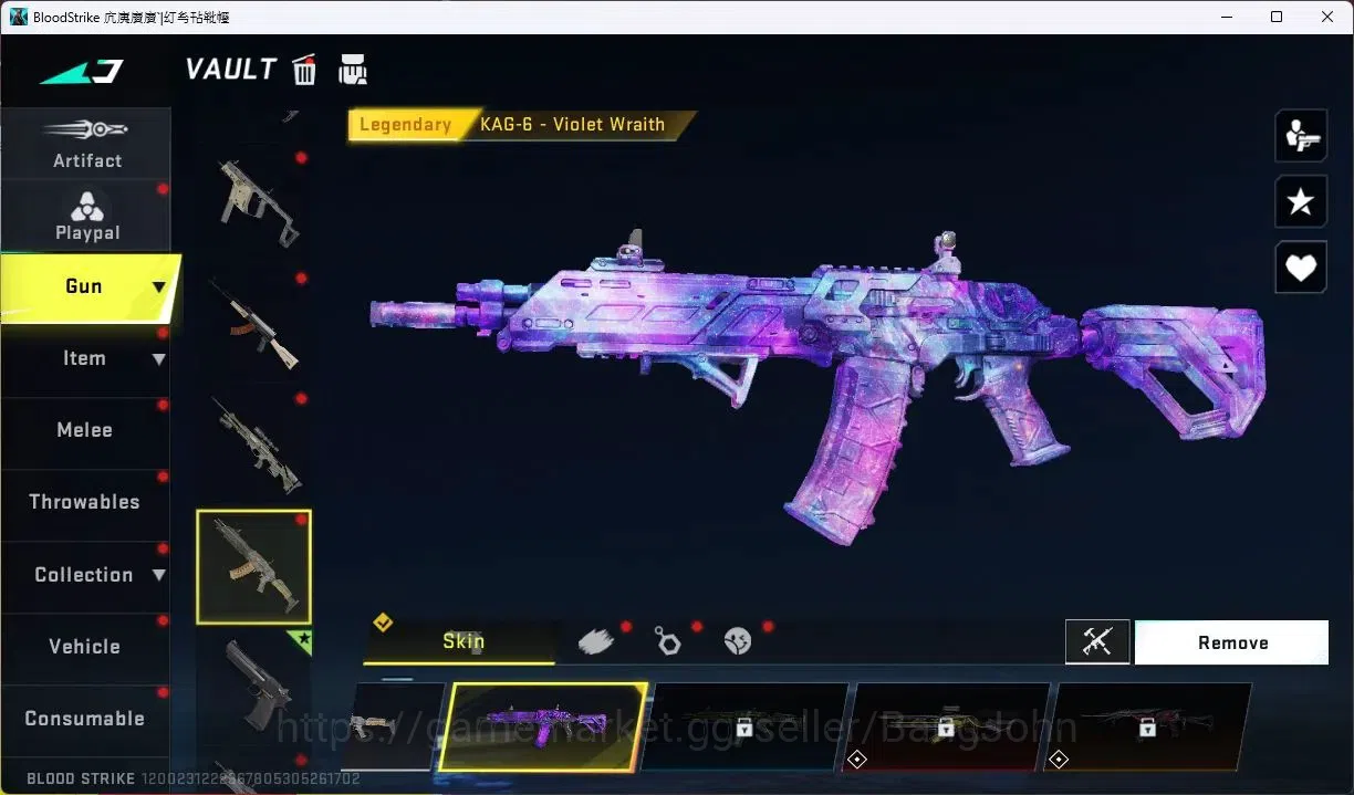 Blood Strike Accounts ASIA | Eternal Desert Eagle | 2 7DS | 2 Ultra Char image 6