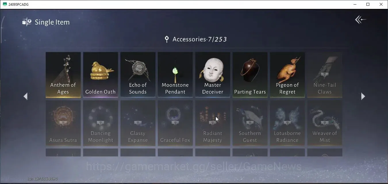 Where Winds Meet Accounts GLOBAL | Lv 6 | GS 3691 | 1 Harmonic Core | Peacef image 17