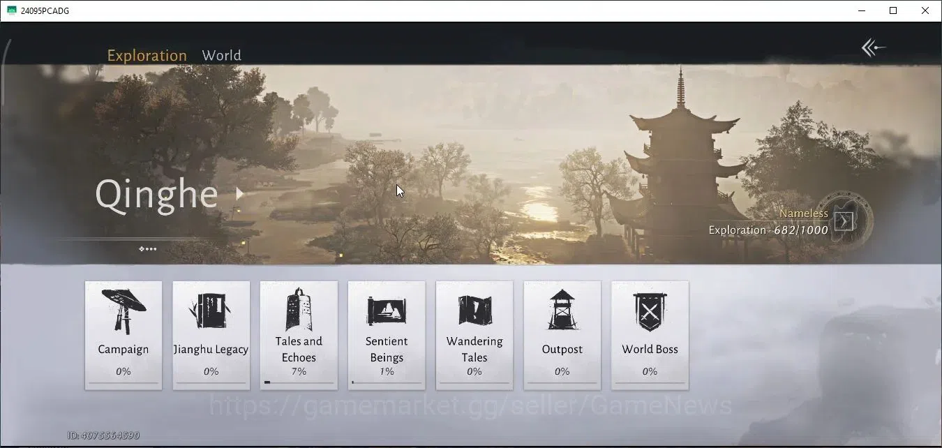 Where Winds Meet Accounts GLOBAL | Lv 6 | GS 3691 | 1 Harmonic Core | Peacef image 20