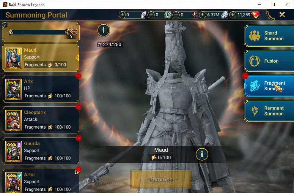 Raid: Shadow Legends Accounts Starter Lv7 758K Power|1 Mythic(Androc)+22 16