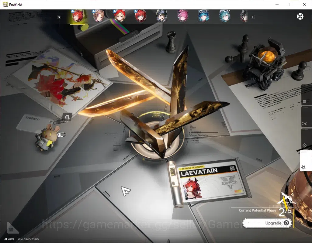 Arknights: Endfield Accounts ASIA|Lv 59|7 SSR (4 Limit) + 12 (*6 Weapon)|(Laeva image 6