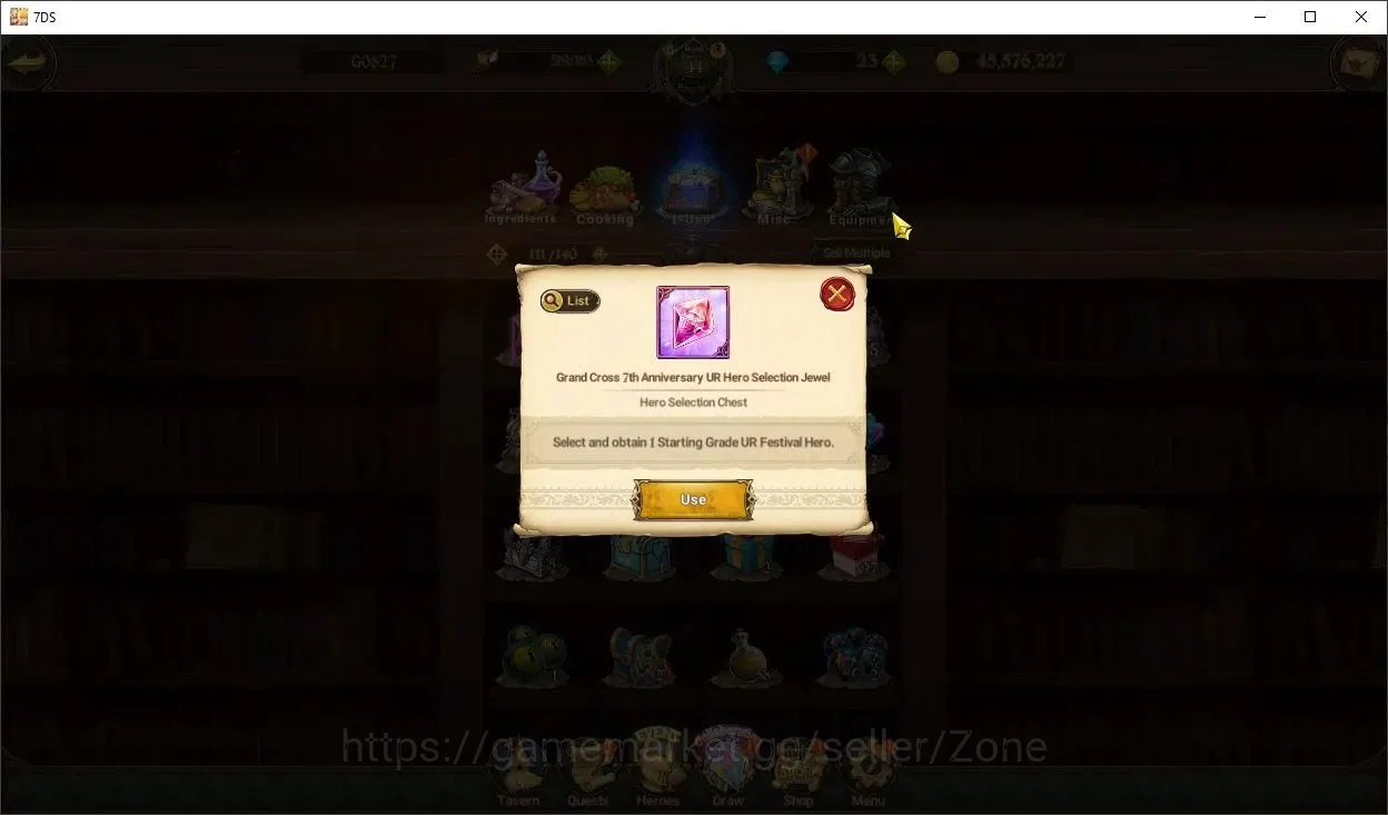 The Seven Deadly Sins: Grand Cross Accounts Others Global|922k CC|UR box sellector: full collab gachiakuta Tyrant Demon King 11