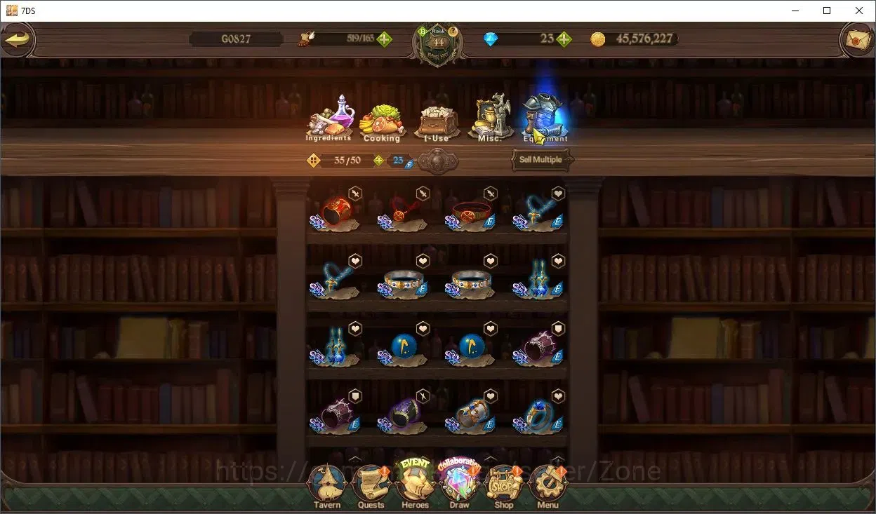 The Seven Deadly Sins: Grand Cross Accounts Others Global|922k CC|UR box sellector: full collab gachiakuta Tyrant Demon King 16