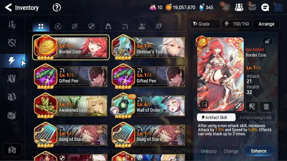 Epic Seven Accounts GLOBAL Unverif|New Era|5 ML(LOTScales,Har setti,D image 11