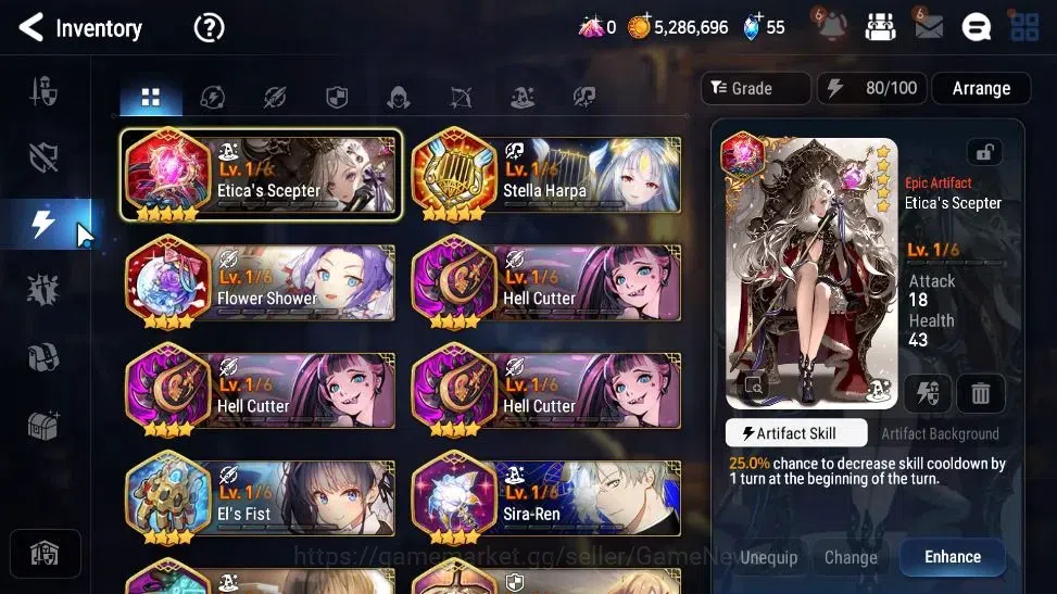 Epic Seven Accounts GLOBAL Unverif|New Era|2 ML(Monarch of the Sword I image 11