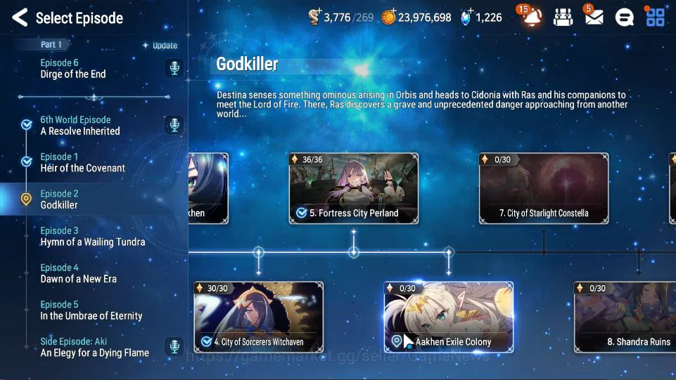 Epic Seven Accounts Starter GLOBAL UNVERIF|13 ML(Salome,WOTM Tenebria,Etc)+Setsuka,Ruiza|Poh ON+Fresh Teater|1,2K 18