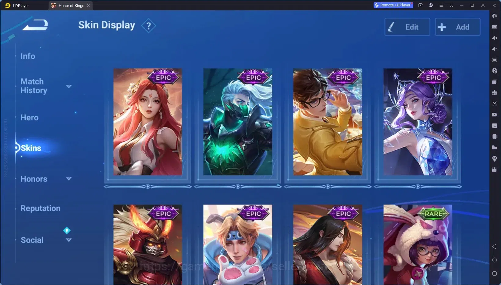 Honor of Kings Accounts Global | 104H 71S |Flawless Kaizer, ShanHai Yao, S image 10