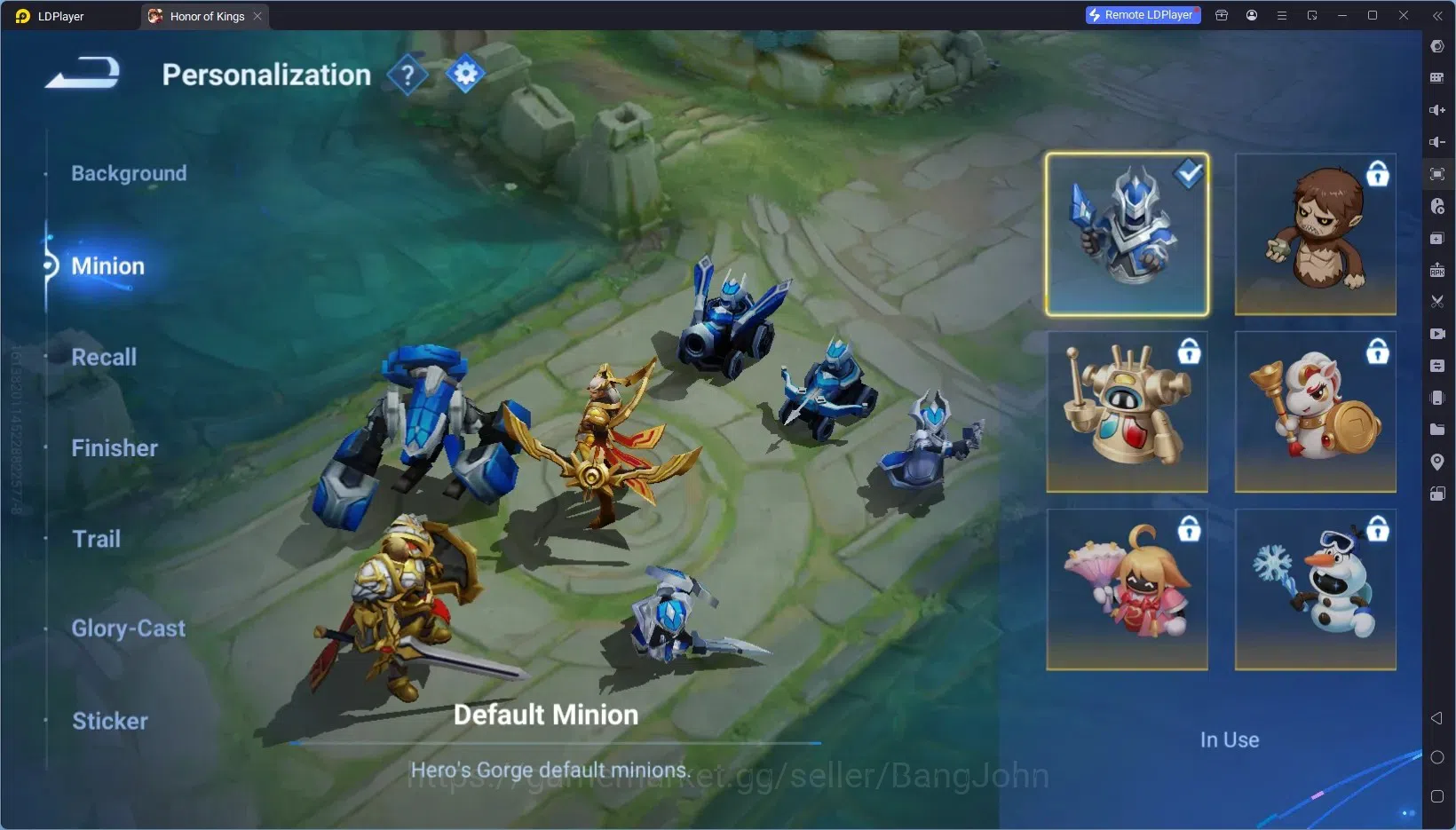 Honor of Kings Accounts Global | 104H 71S |Flawless Kaizer, ShanHai Yao, S image 3