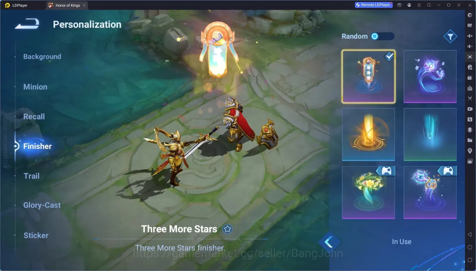Honor of Kings Accounts Global | 104H 71S |Flawless Kaizer, ShanHai Yao, S image 5